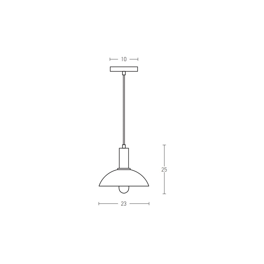 Zambelis 180052 - Pakabinamas sietynas 1xE27/40W/230V juoda