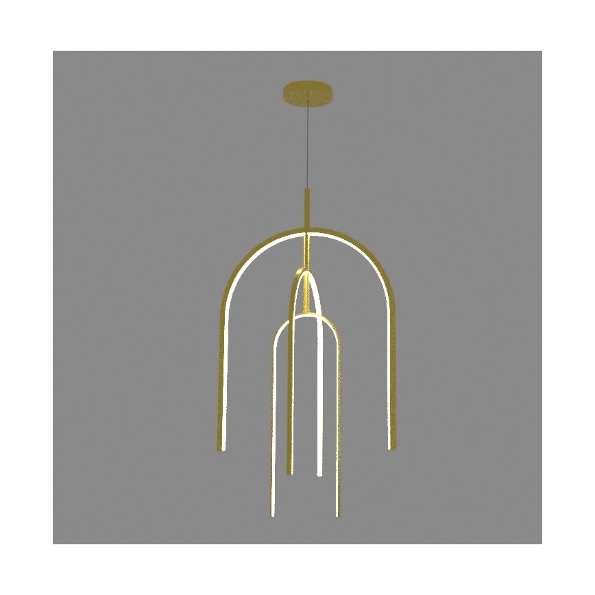 Zambelis 1931 - LED Reguliuojamas pakabinamas sietynas LED/80W/230V auksas