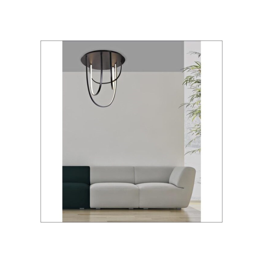 Zambelis 1951 - LED Pritemdomas tvirtinamas sietynas LED/80W/230V juoda