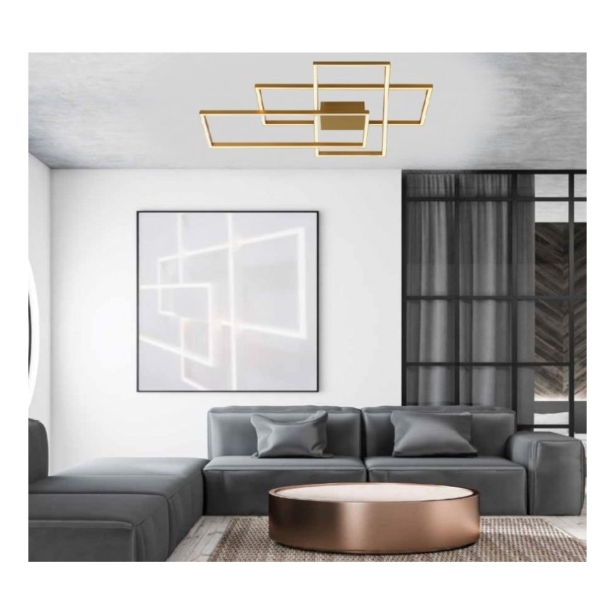 Zambelis 2022 - LED Pritemdomas tvirtinamas sietynas LED/55W/230V auksas