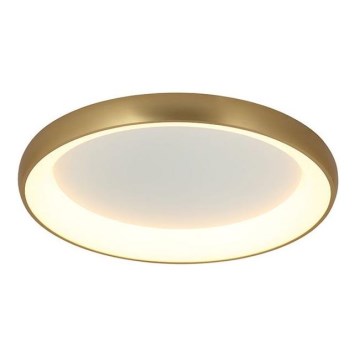 Zambelis 2050 - LED reguliuojamas lubų šviestuvas LED/50W/230V skersmuo 60 cm auksinė spalva