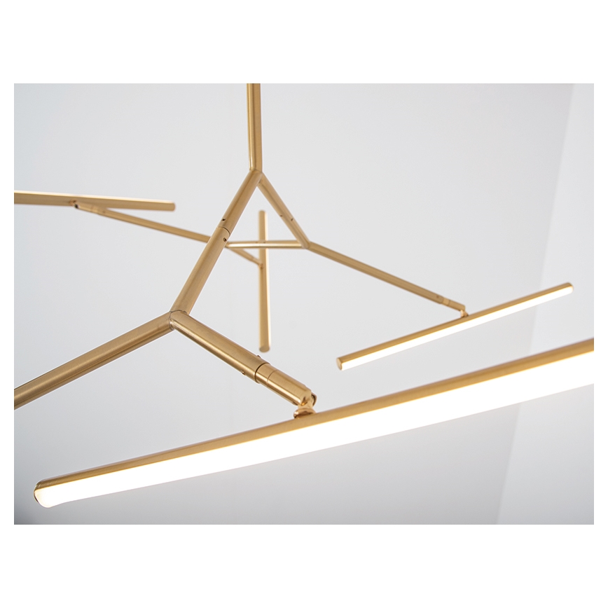 Zambelis 2071 - LED Pritemdomas pakabinamas sietynas LED/49W/230V auksas
