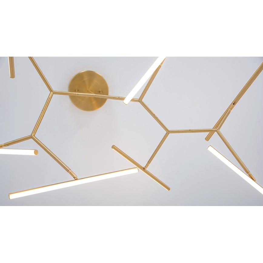 Zambelis 2073 - LED Pritemdomas pakabinamas sietynas LED/68W/230V auksas