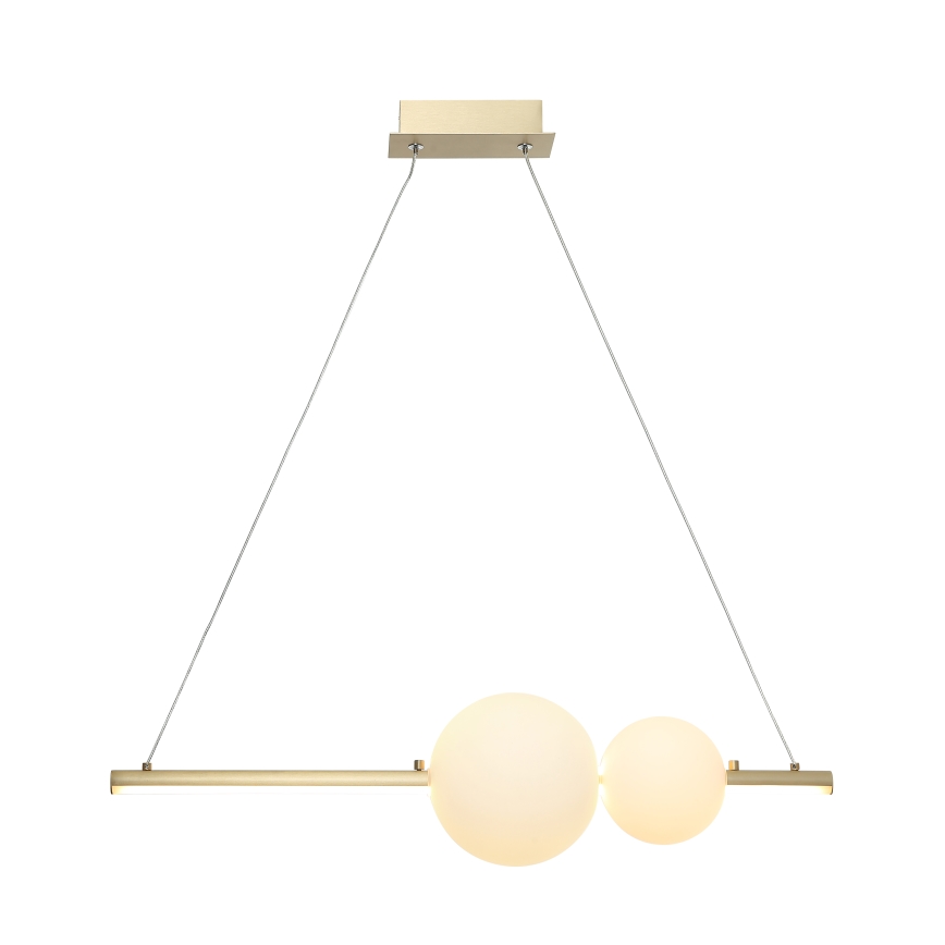 Zambelis 22108 - LED Reguliuojamas pakabinamas sietynas LED/11W/230V auksas