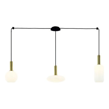 Zambelis 22151 - Pakabinamas sietynas 3xE27/40W/230V voras auksas