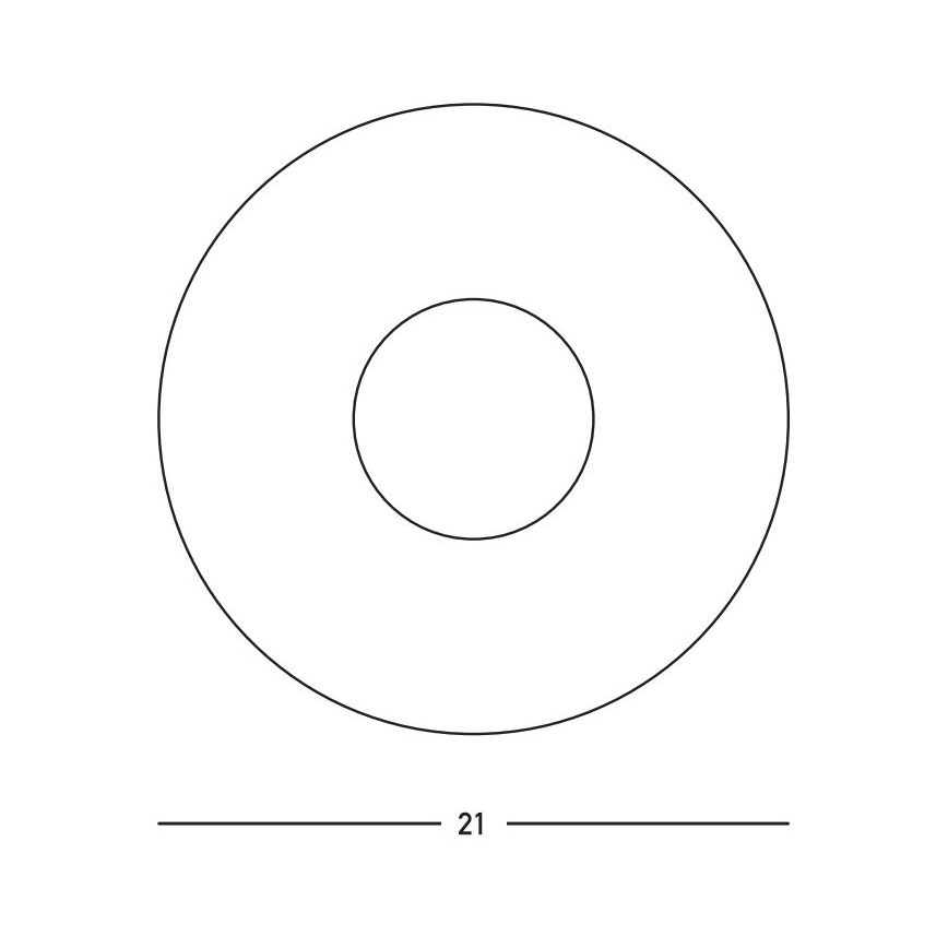 Zambelis 23137 - Sieninis šviestuvas 1xG9/7W/230V diametras 21 cm auksas