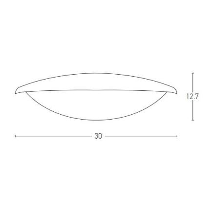 Zambelis E115 - LED sieninis lauko šviestuvas LED/6W/230V IP54 antracitas