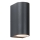 Zambelis E122 - Lauko sieninis šviestuvas 2xGU10/15W/230V IP54 antracitas