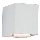 Zambelis E150 - Lauko sieninis šviestuvas 1xGU10/15W/230V IP54 balta