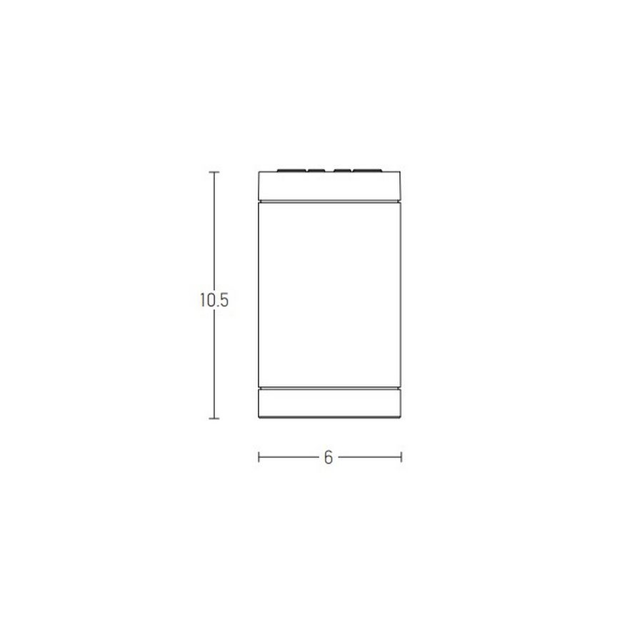 Zambelis E220 - Lauko akcentinis šviestuvas 1xGU10/7W/230V IP54 balta