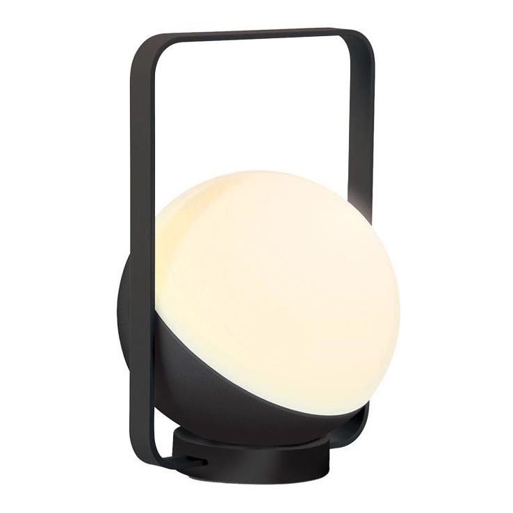 Zambelis E233 - LED Pritemdomas lauko šviestuvas LED/1,5W/3,7V 2600 mAh IP44 juoda