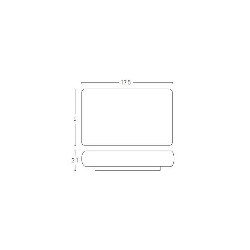 Zambelis E239 - LED sieninis lauko šviestuvas 2xLED/6W/230V IP65 antracitas