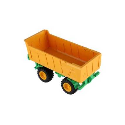 Zetor traktorius su krovinių platforma, maitinamas 2x AA + nuotolinis valdymas