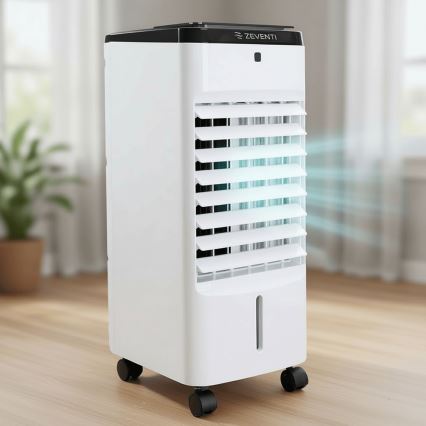 ZEVENTI - Oro vėsintuvas ARCTIC 60W/230V juodas/baltas + nuotolinio valdymo pultas