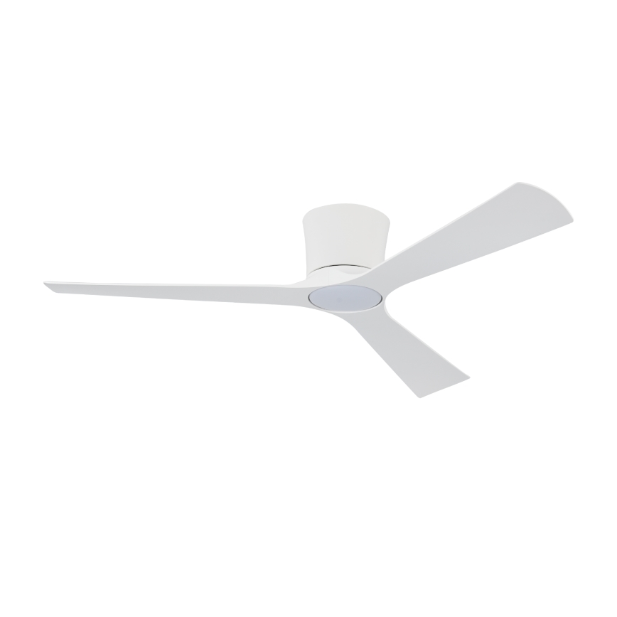 ZEVENTI - LED dimeriuojamas lubų ventiliatorius AUREX LED/24W/230V 3000/4000/6000K Wi-Fi Tuya balta + nuotolinis pultas