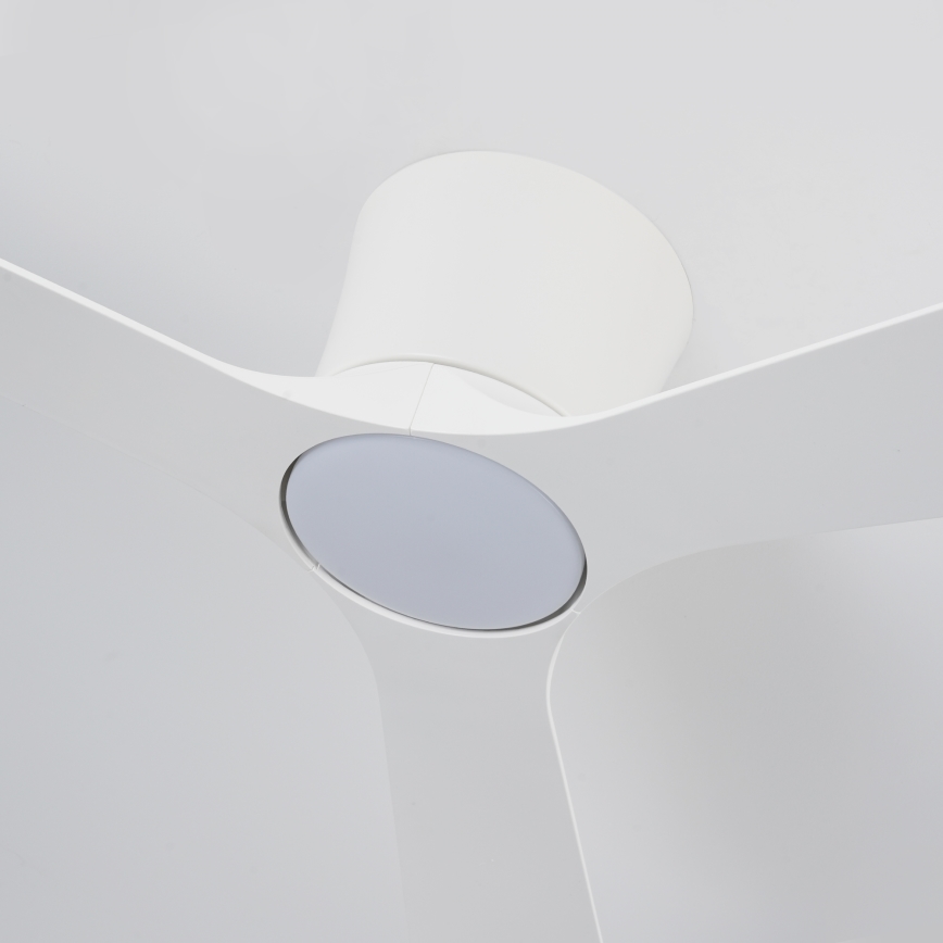 ZEVENTI - LED dimeriuojamas lubų ventiliatorius AUREX LED/24W/230V 3000/4000/6000K Wi-Fi Tuya balta + nuotolinis pultas