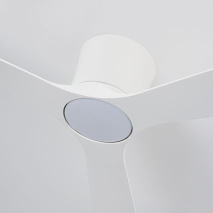 ZEVENTI - Reguliuojamas LED lubinis ventiliatorius AUREX LED/24W/230V 3000/4000/6000K Wi-Fi Tuya baltas + nuotolinis pultas