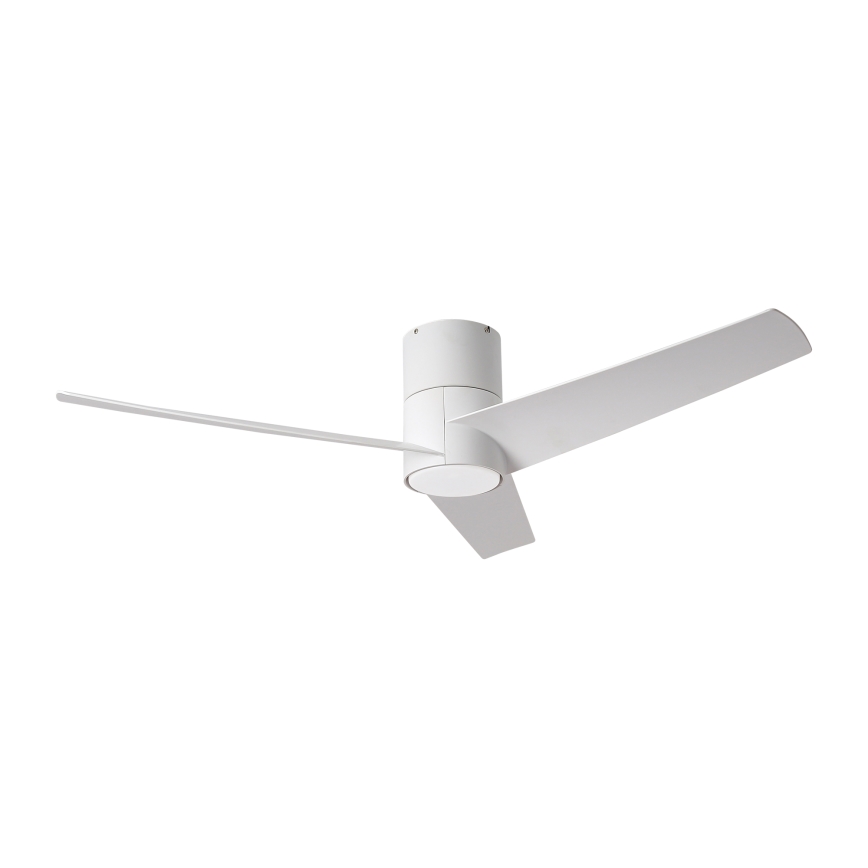 ZEVENTI - LED lubinis ventiliatorius BARROSA LED/18W/230V 3000/4000/6000K Wi-Fi Tuya balta + nuotolinio valdymo pultas