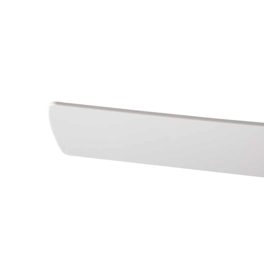 ZEVENTI - LED lubinis ventiliatorius BARROSA LED/18W/230V 3000/4000/6000K Wi-Fi Tuya balta + nuotolinio valdymo pultas