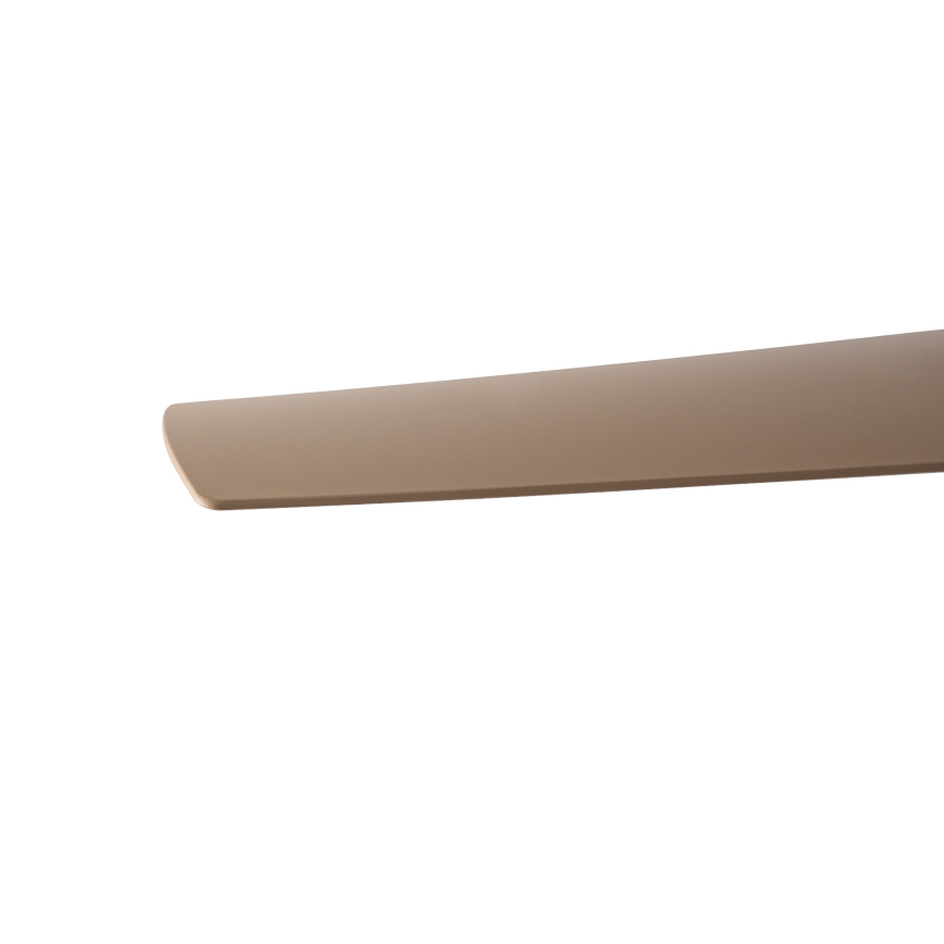 ZEVENTI - LED lubinis ventiliatorius BARROSA LED/18W/230V 3000/4000/6000K Wi-Fi Tuya smėlinis + nuotolinis valdymas