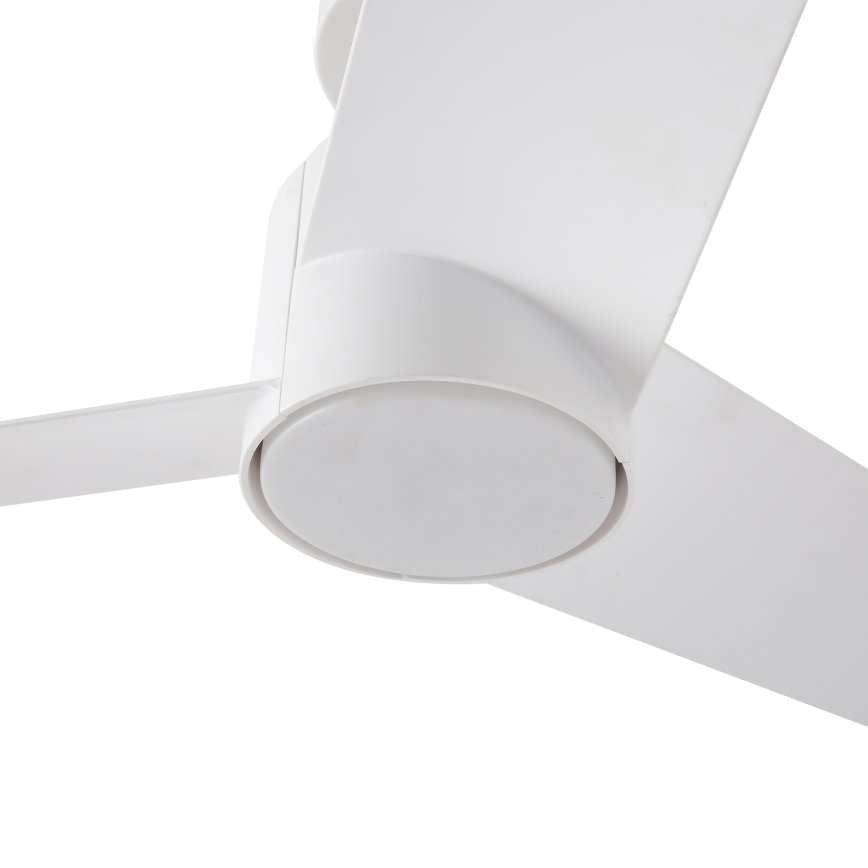 ZEVENTI - LED Reguliuojamas lubinis ventiliatorius ORVIETO LED/18W/230V 3000-6000K Wi-Fi Tuya balta + nuotolinio valdymo pultas