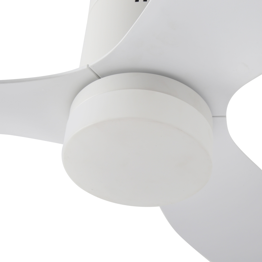 ZEVENTI - LED Reguliuojamas lubinis ventiliatorius PADUA LED/18W/230V 3000-6000K Wi-Fi Tuya balta + nuotolinio valdymo pultas
