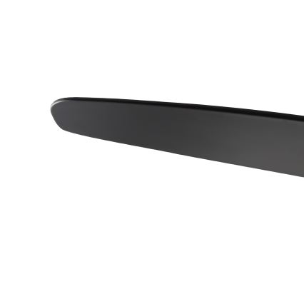ZEVENTI - LED Reguliuojamas lubinis ventiliatorius PADUA LED/18W/230V 3000-6000K Wi-Fi Tuya juoda + nuotolinio valdymo pultas