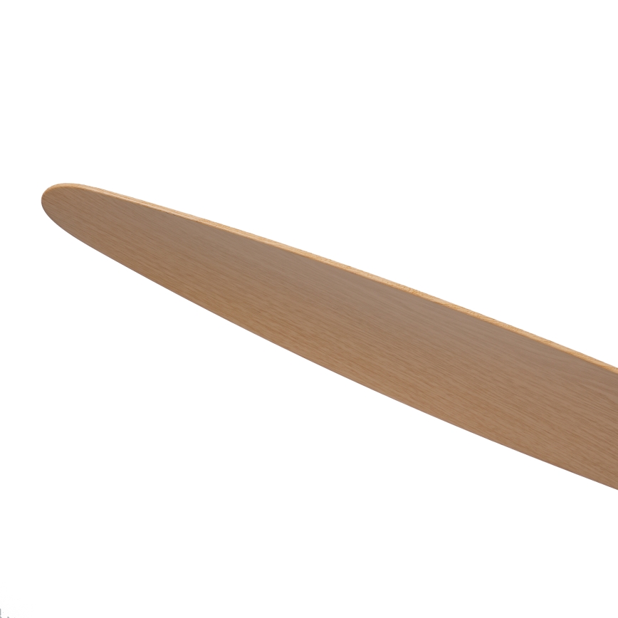 ZEVENTI - Dimeriuojamas LED lubinis ventiliatorius VENTORA LED/24W/230V 3000/4000/6000K Wi-Fi Tuya baltas/ąžuolas + nuotolinio valdymo pultas