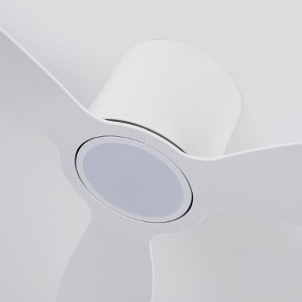 ZEVENTI - LED reguliuojamas lubinis ventiliatorius VENTORA LED/24W/230V 3000/4000/6000K Wi-Fi Tuya balta + nuotolinis valdymas