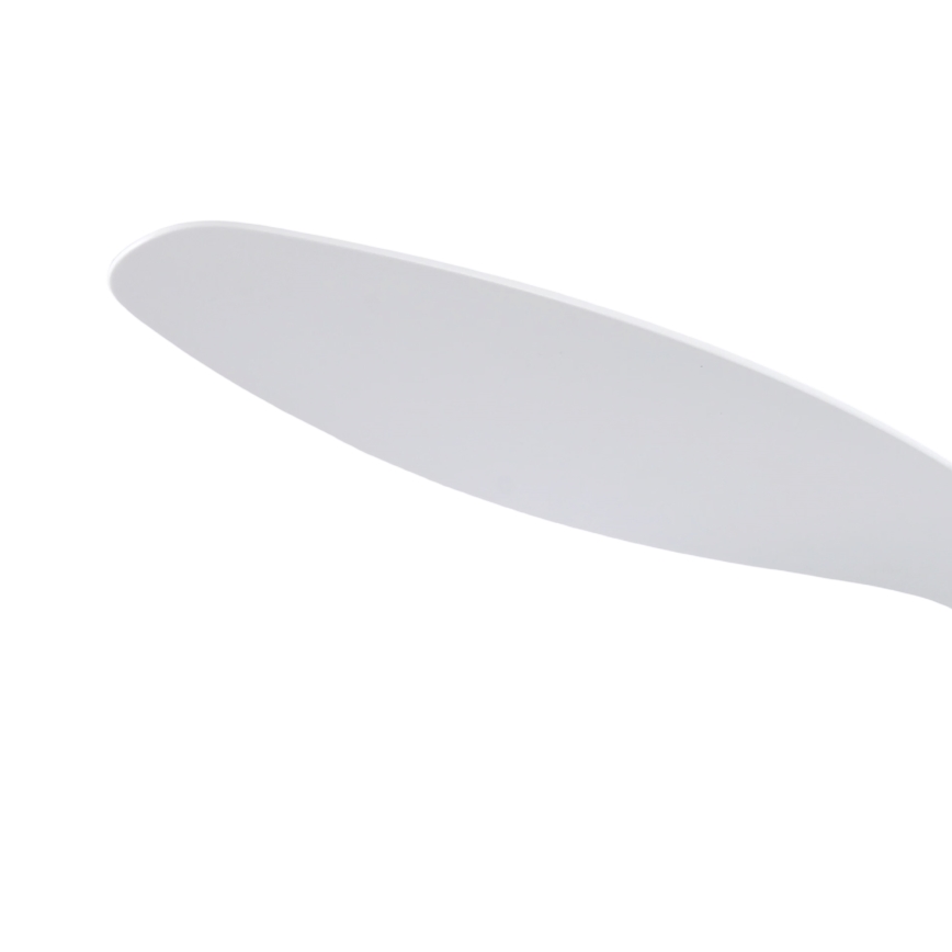 ZEVENTI - LED reguliuojamas lubinis ventiliatorius VENTORA LED/24W/230V 3000/4000/6000K Wi-Fi Tuya balta + nuotolinis valdymas