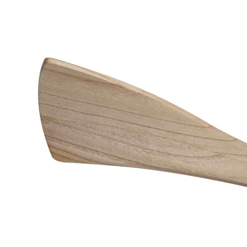 ZEVENTI - LED lubinis ventiliatorius NATURITO LED/18W/230V 3000/4000/6000K Wi-Fi Tuya juodas/ąžuolas + nuotolinis pultelis