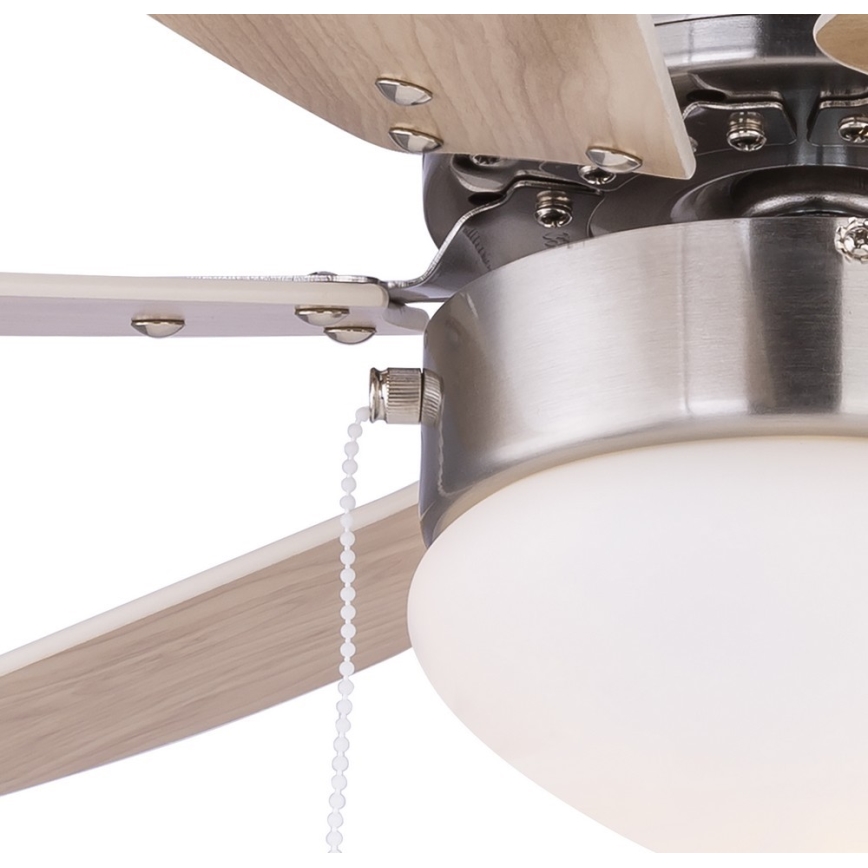 ZEVENTI - Lubinis ventiliatorius FAMARA 1xE14/60W/230V smėlio spalva