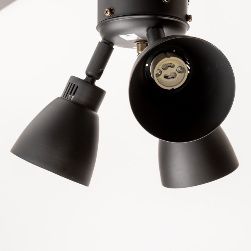 ZEVENTI - Lubinis ventiliatorius ZURRIOLA 3xGU10/50W/230V