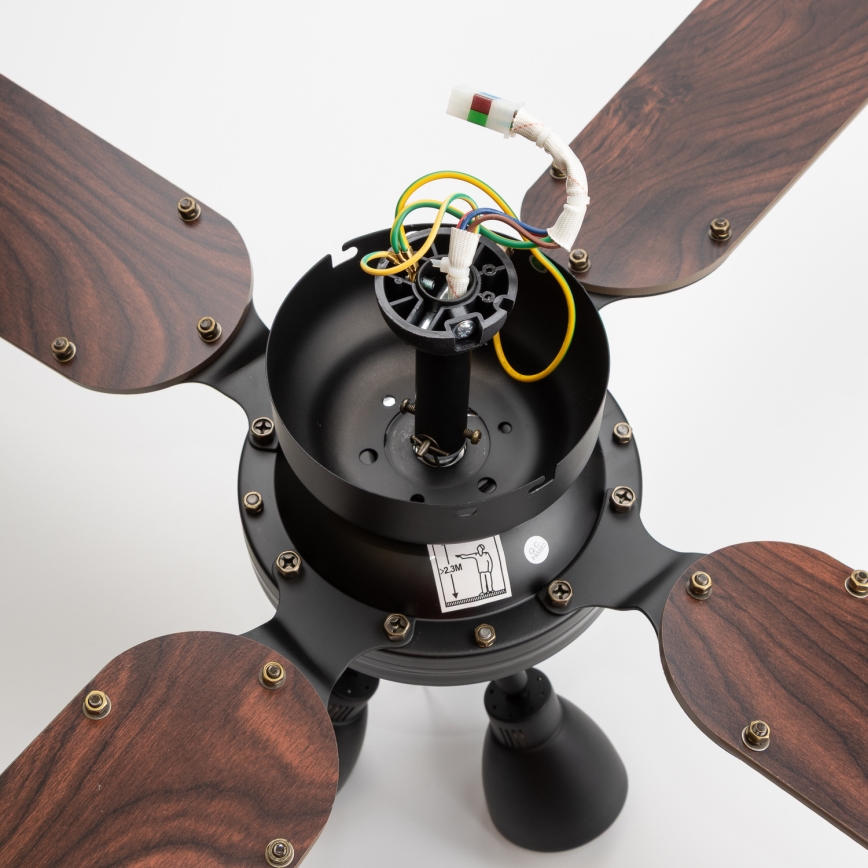 ZEVENTI - Lubinis ventiliatorius ZURRIOLA 3xGU10/50W/230V