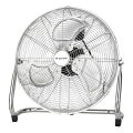 ZEVENTI - Pastatomas ventiliatorius FLOW, 100 W/230 V, Ø 54 cm, blizgus chromas
