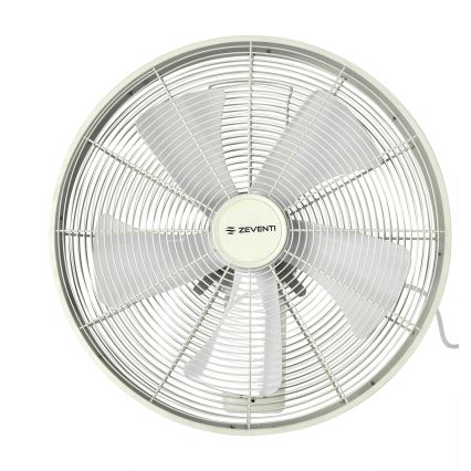 ZEVENTI - Sieninis ventiliatorius FREEZE 50W/230V diametras 40 cm balta + nuotolinio valdymo pultas