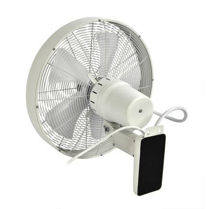 ZEVENTI - Sieninis ventiliatorius FREEZE 50W/230V diametras 40 cm balta + nuotolinio valdymo pultas