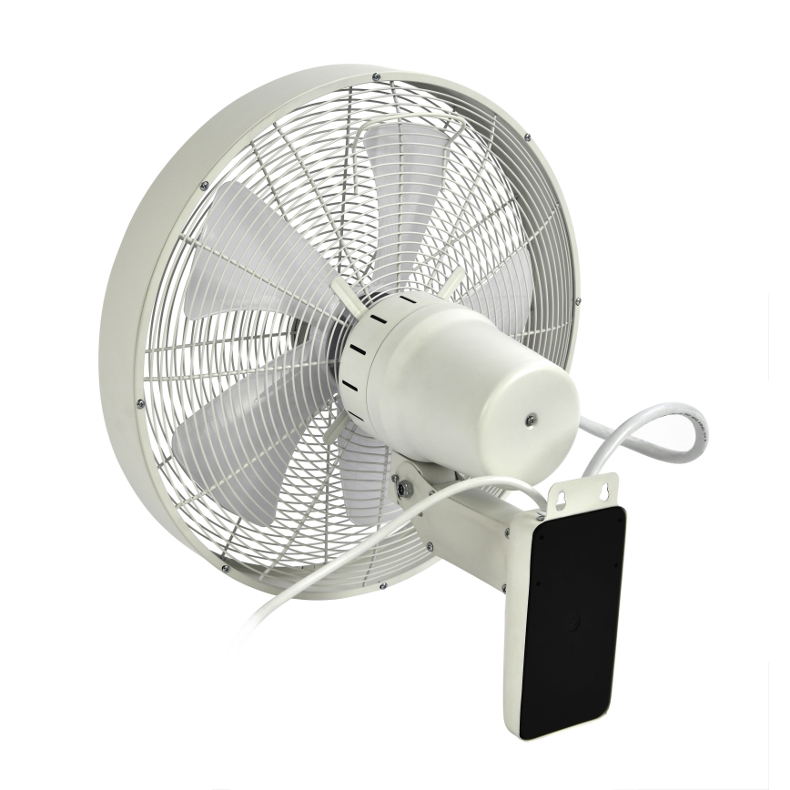 ZEVENTI - Sieninis ventiliatorius FREEZE 50W/230V diametras 40 cm balta + nuotolinio valdymo pultas