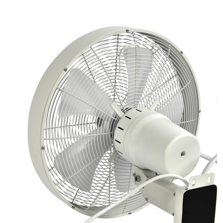 ZEVENTI - Sieninis ventiliatorius FREEZE 50W/230V diametras 40 cm balta + nuotolinio valdymo pultas