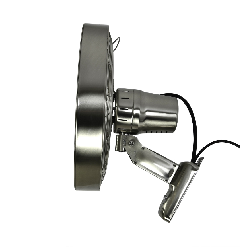 ZEVENTI - Sieninis ventiliatorius FREEZE 50W/230V diametras 40 cm matinis chromas + nuotolinio valdymo pultas