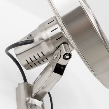ZEVENTI - Sieninis ventiliatorius FREEZE 50W/230V diametras 40 cm matinis chromas + nuotolinio valdymo pultas