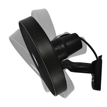ZEVENTI - Sieninis ventiliatorius FREEZE 50W/230V diametras 40 cm juoda + nuotolinio valdymo pultas