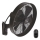 ZEVENTI - Sieninis ventiliatorius FREEZE 50W/230V diametras 40 cm juoda/ruda + nuotolinio valdymo pultas