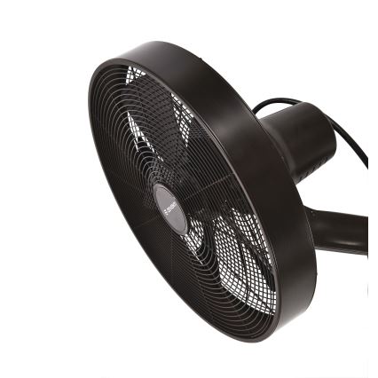 ZEVENTI - Sieninis ventiliatorius FREEZE 50W/230V diametras 40 cm juoda/ruda + nuotolinio valdymo pultas