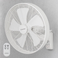 ZEVENTI - Sieninis ventiliatorius FREEZE 50W/230V Ø 45 cm baltas + nuotolinis valdymas