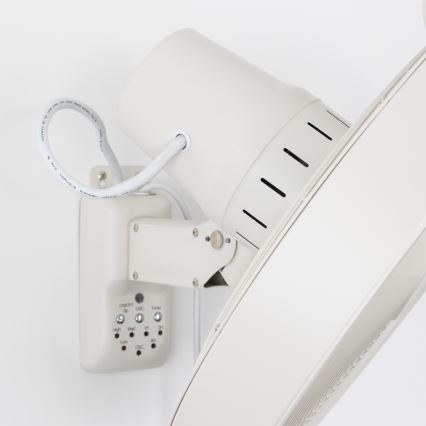 ZEVENTI - Sieninis ventiliatorius FREEZE 50W/230V Ø 45 cm baltas + nuotolinis valdymas