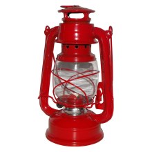 Žibalinė lempa 24 cm raudona