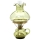 Žibalinė lempa ANNA 33 cm žalia