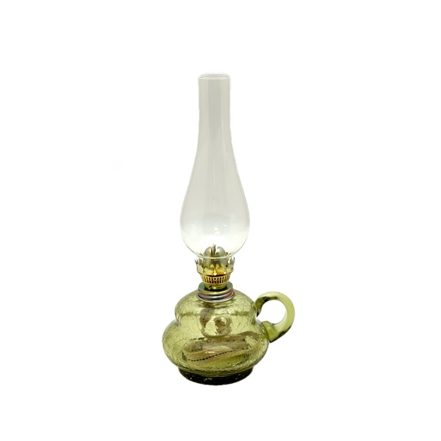Žibalinė lempa ANNA 33 cm žalia