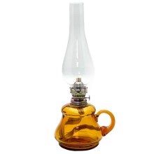 Žibalinė lempa TEREZA 34 cm amber